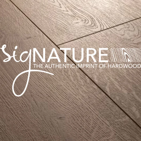 Signature technology - the authentic imprint of hardwood