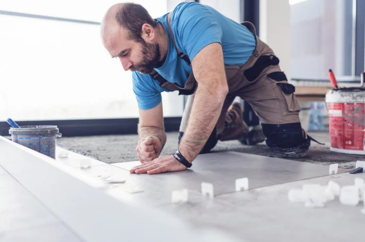 INSPECTING TILE FLOORING